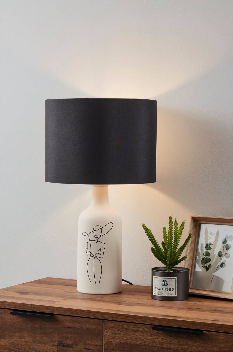EGLO Bordslampa Vinoza, vit från EGLO, bild 5