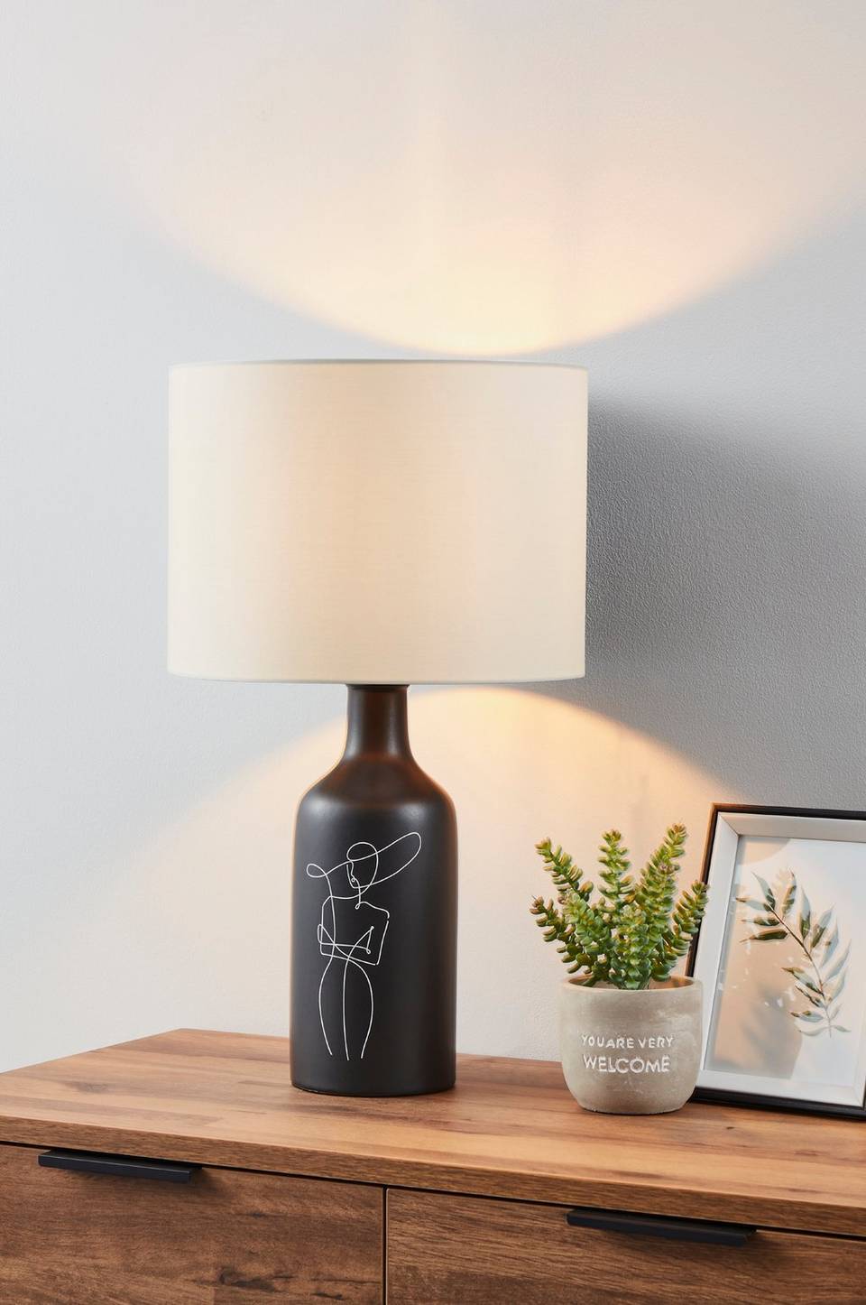 EGLO Bordslampa Vinoza, svart från EGLO, bild 5