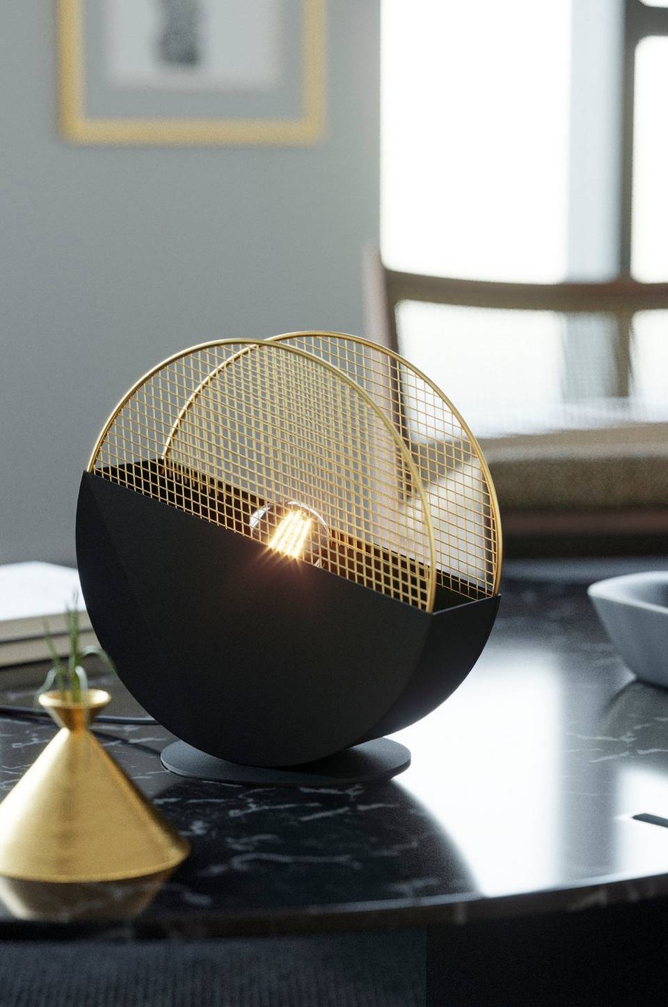 EGLO Bordslampa Mumbles, svart från EGLO, bild 5