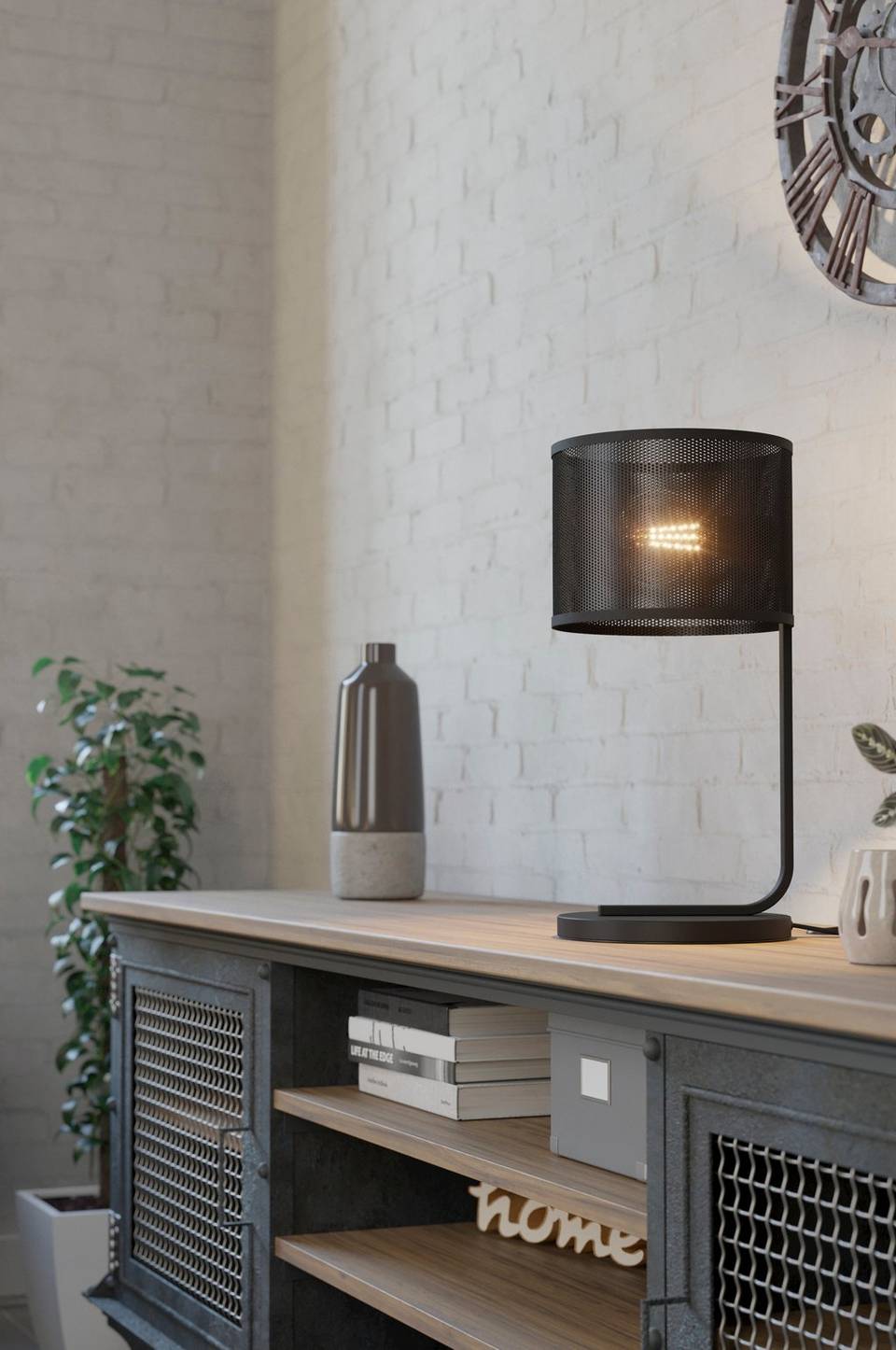 EGLO Bordslampa Manby, svart från EGLO, bild 5
