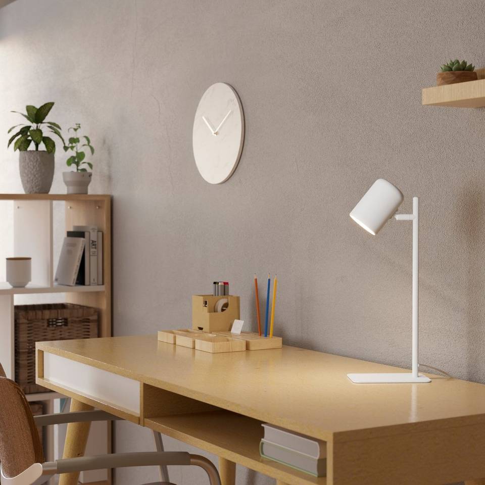 EGLO Skrivbordslampa Ceppino, vit från EGLO, bild 5