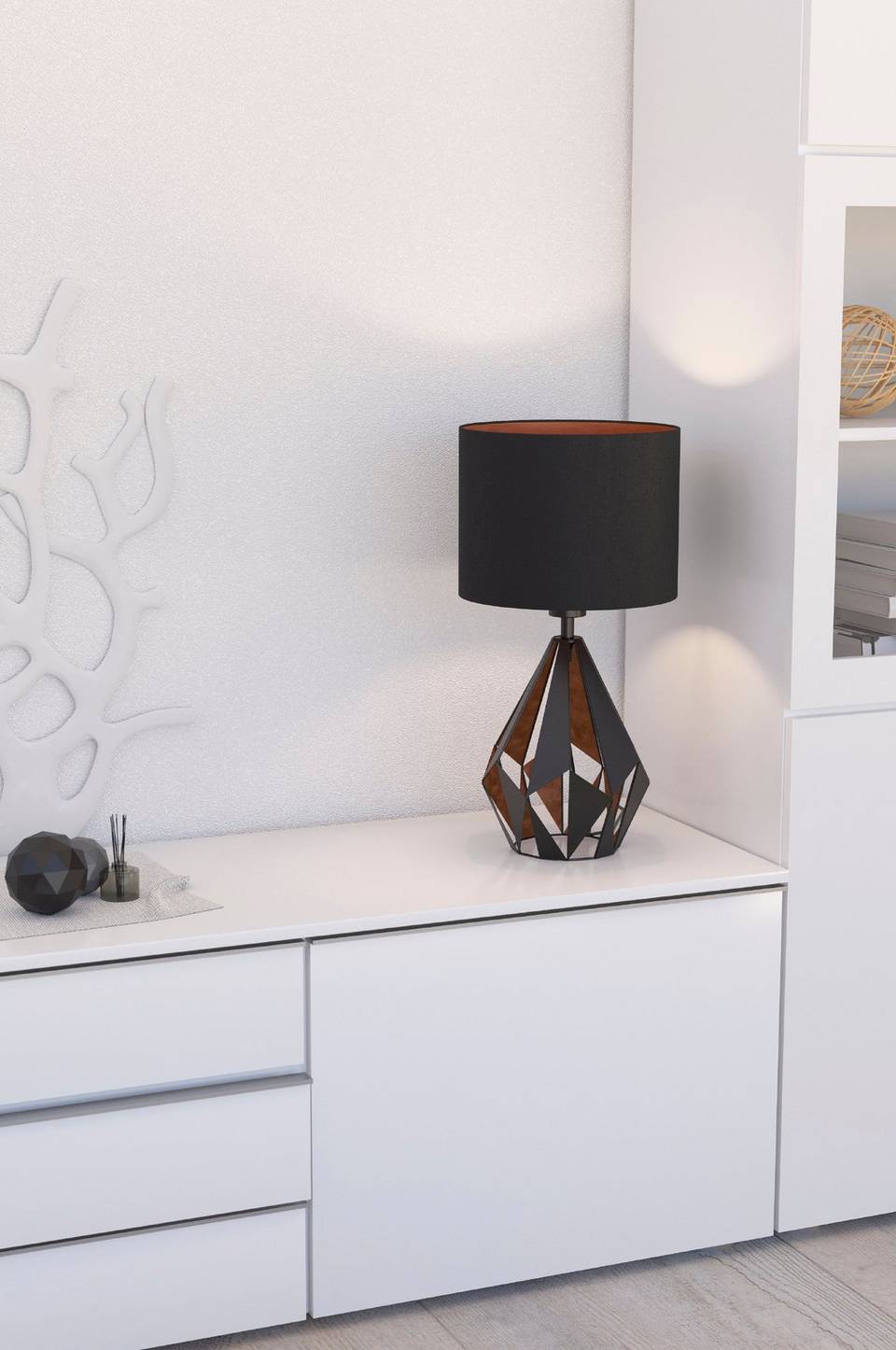 EGLO Bordslampa Carlton 5, svart från EGLO, bild 5