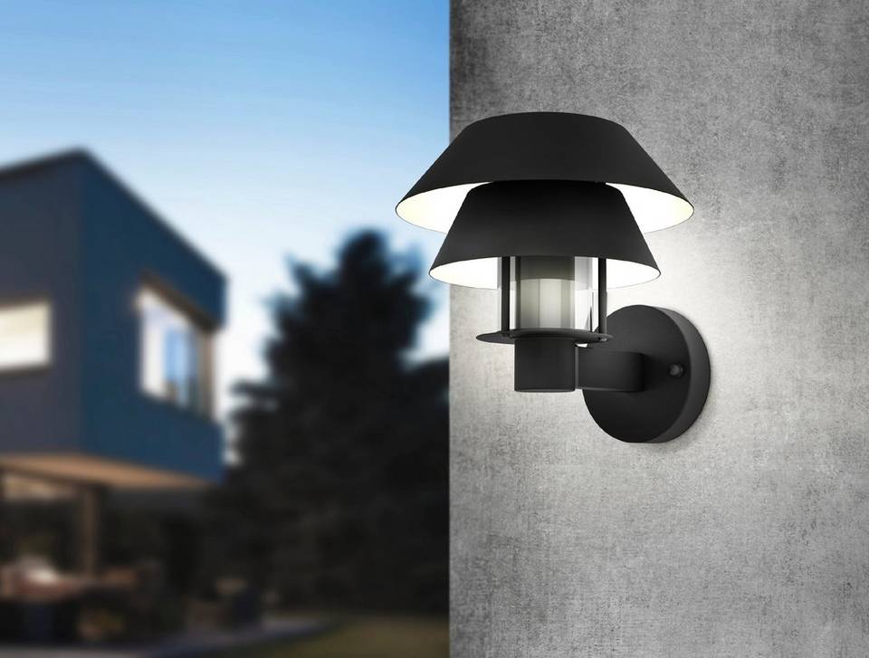 EGLO Vägglampa Chiappera, svart från EGLO, bild 5