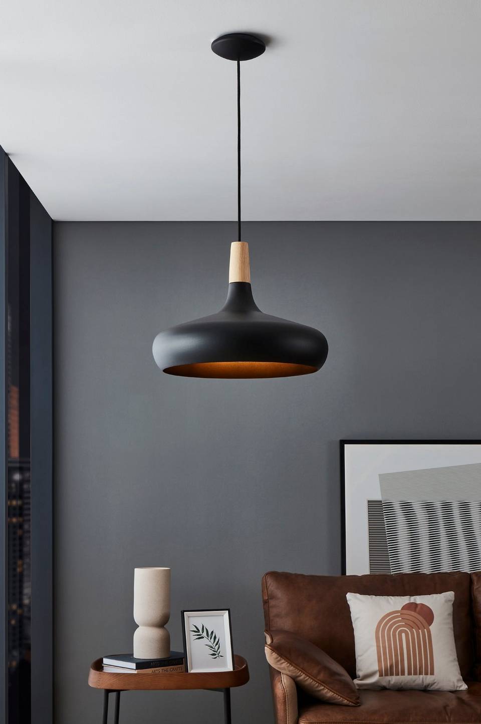 EGLO Taklampa Sabinar D40, svart från EGLO, bild 5