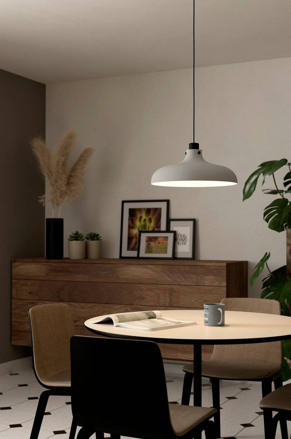EGLO Pendel Matlock 1-Light, grå från EGLO, bild 5