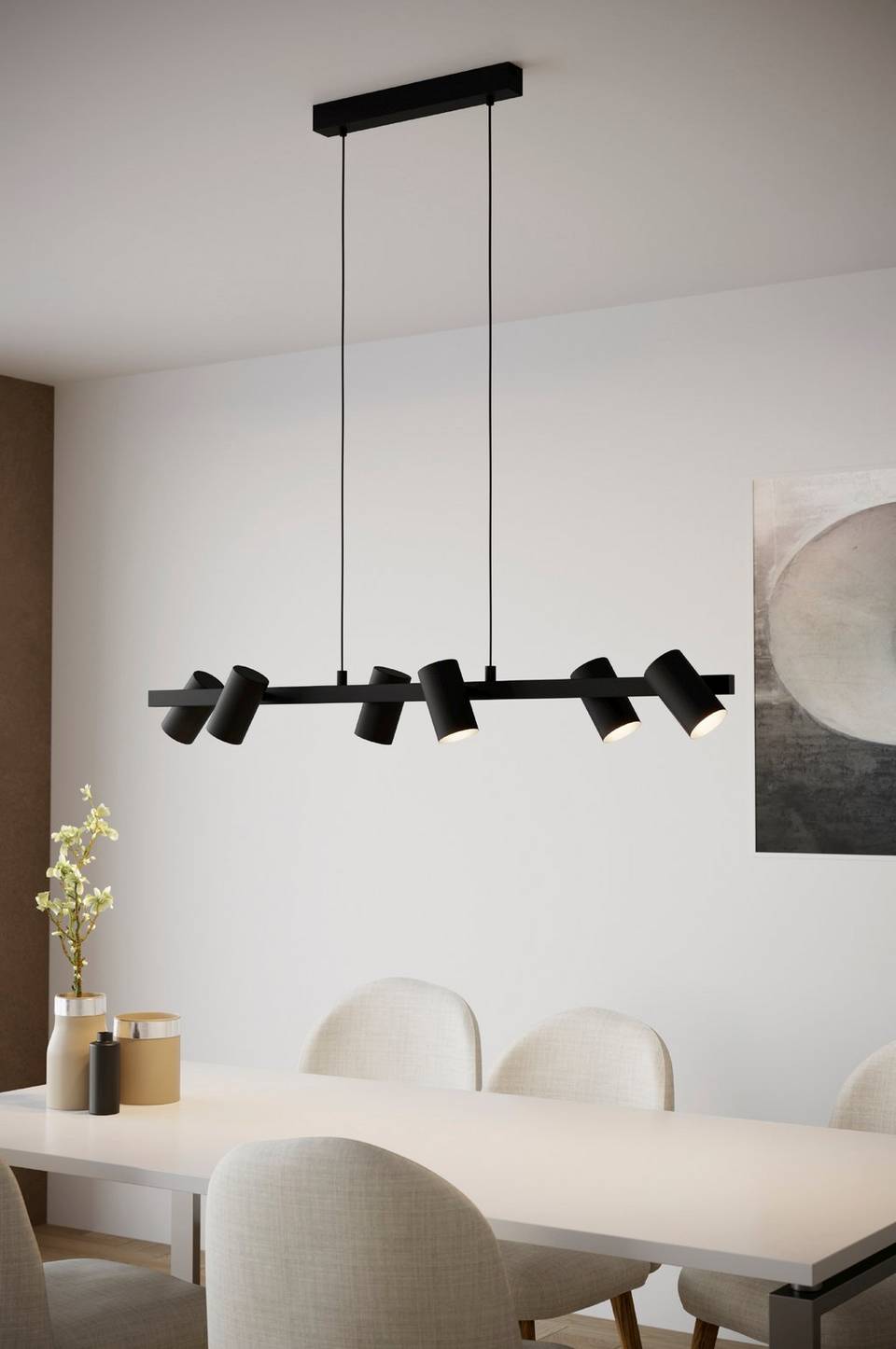 EGLO Pendel Gatuela 1 6-Light, svart från EGLO, bild 5