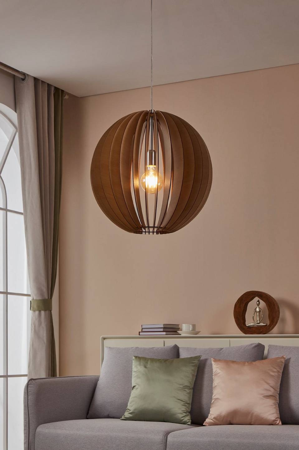 EGLO Taklampa Cossano D50, brun från EGLO, bild 5