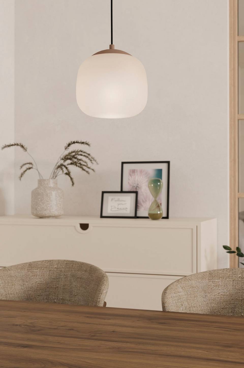 EGLO Pendel Cominio 1-Light, beige från EGLO, bild 5