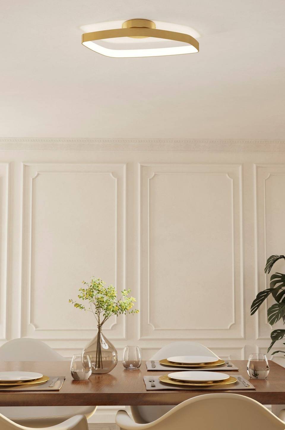EGLO Plafond Vallerosa L58, mässing från EGLO, bild 5