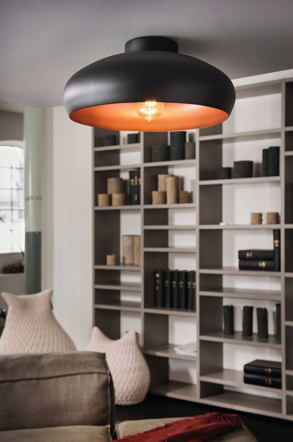 EGLO Plafond Mogano D40, svart från EGLO, bild 5