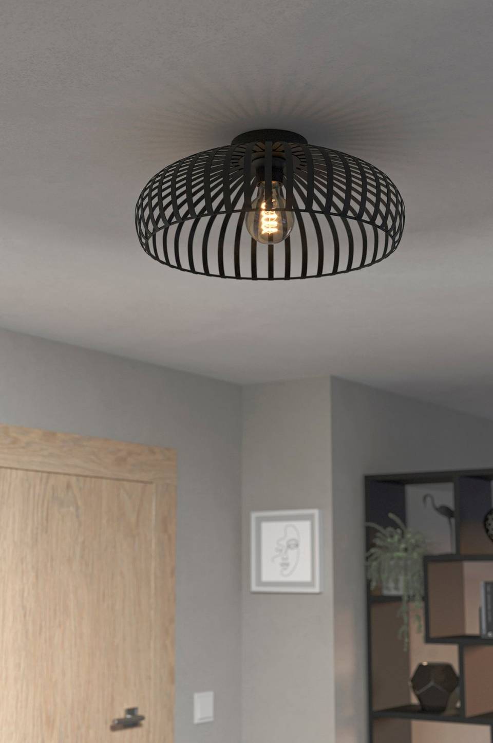 EGLO Plafond Mogano 3 D43, svart från EGLO, bild 5