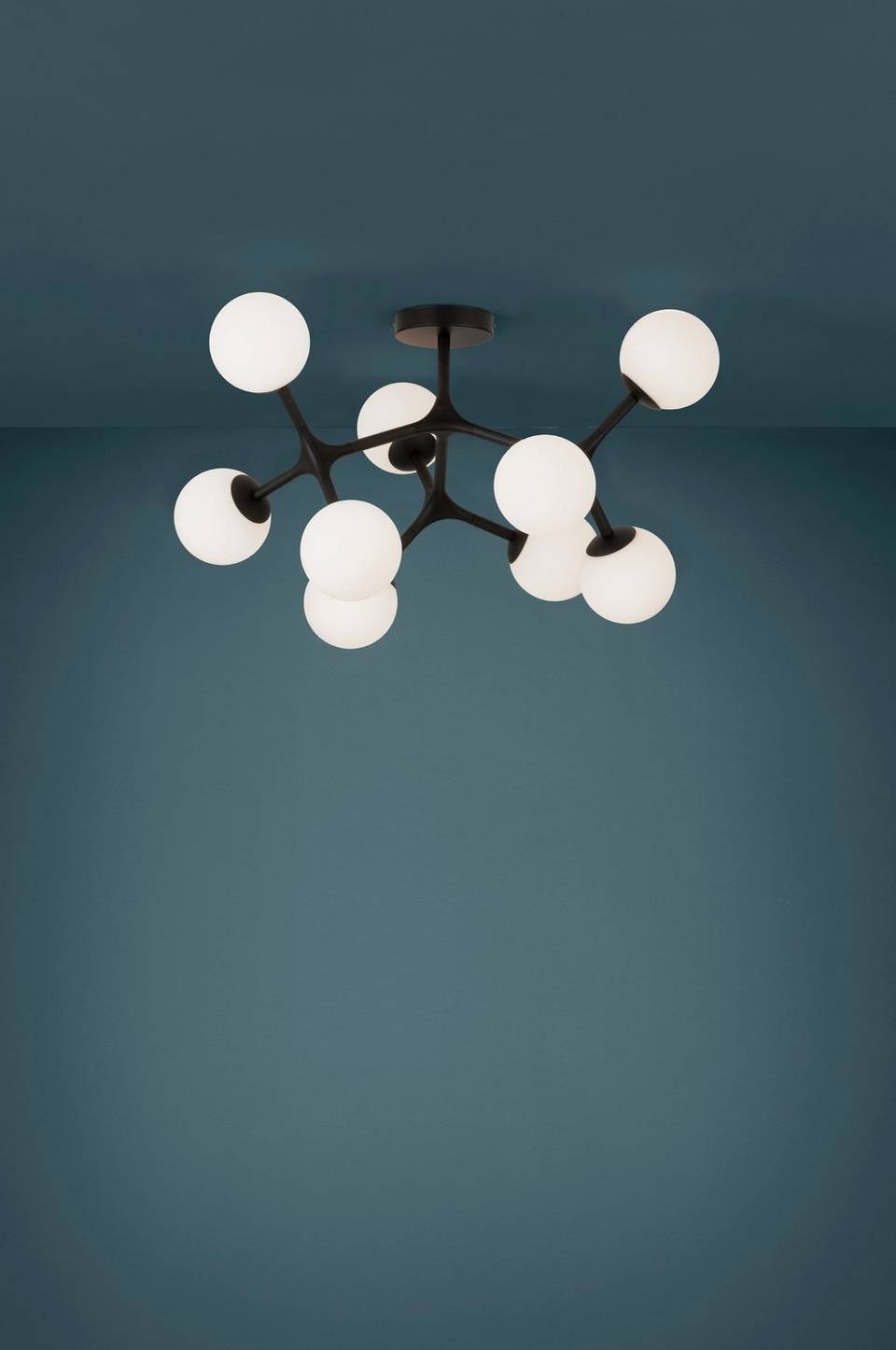 EGLO Plafond Maragall 12-Light, svart från EGLO, bild 5
