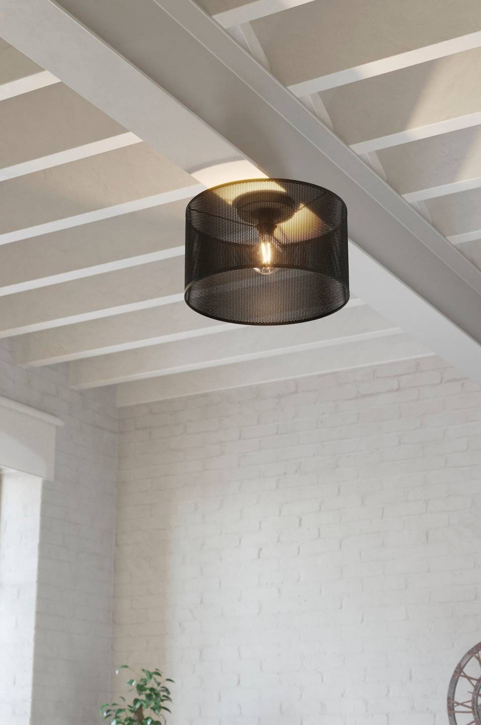 EGLO Plafond Manby D45, svart från EGLO, bild 5