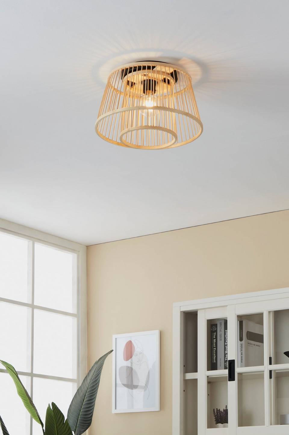 EGLO Plafond Hykeham D38, brun från EGLO, bild 5