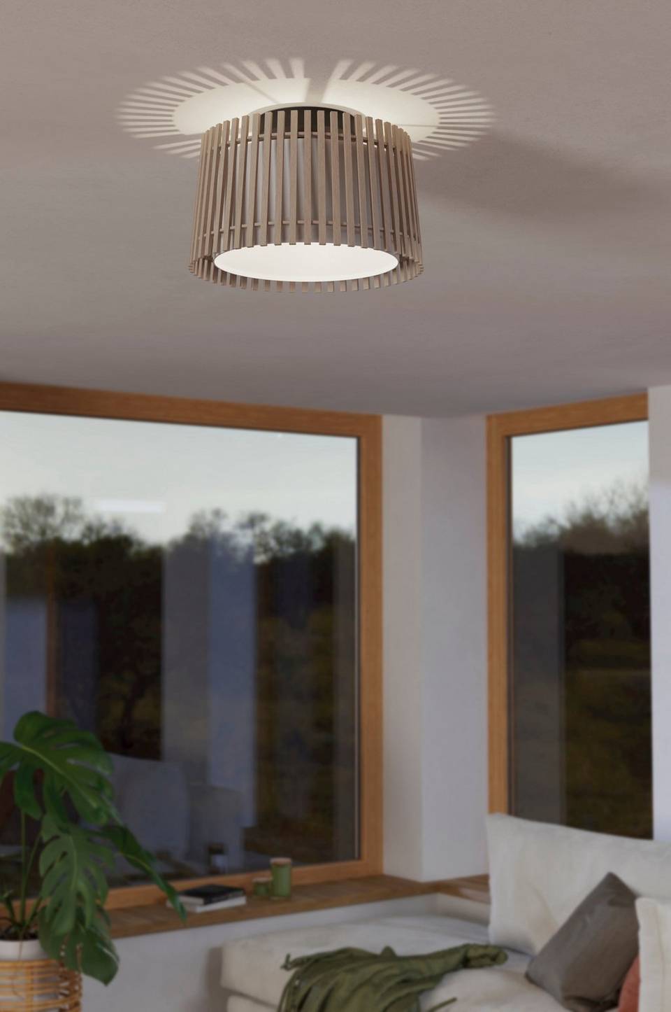 EGLO Plafond Fattoria D38, brun från EGLO, bild 5