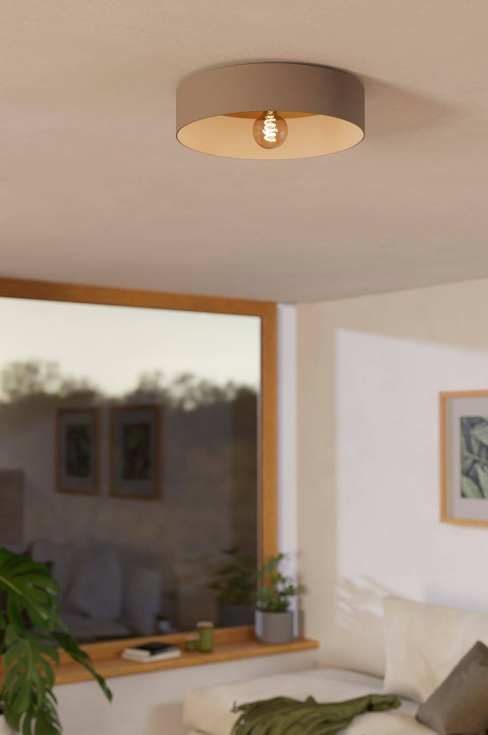 EGLO Plafond Duaia D42, beige från EGLO, bild 5