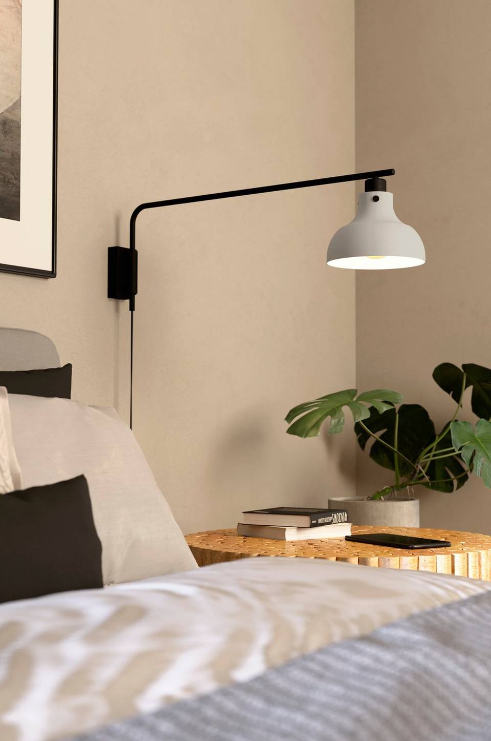 EGLO Vägglampa Matlock, grå från EGLO, bild 5