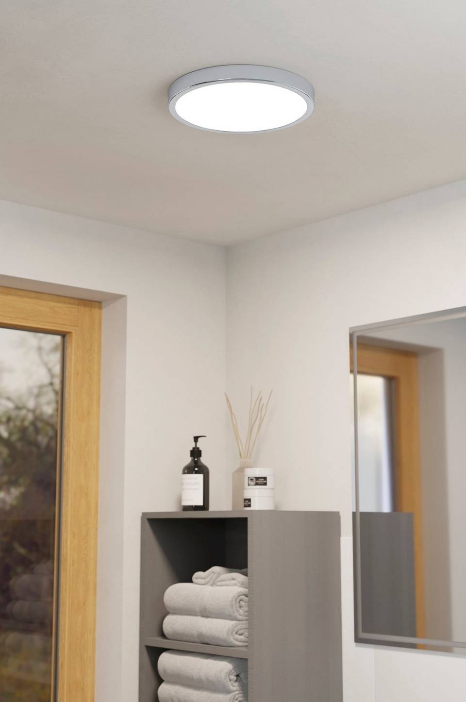 EGLO Badrumslampa Fueva 5 D28,5, krom från EGLO, bild 5
