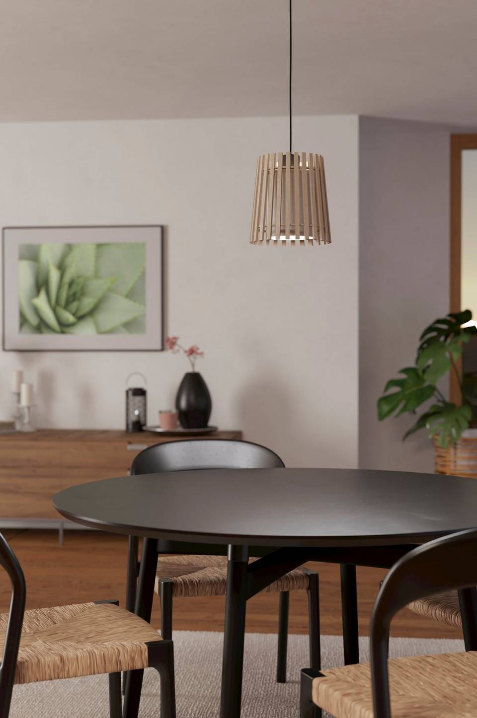 EGLO Pendel Fattoria 1-Light, brun från EGLO, bild 5