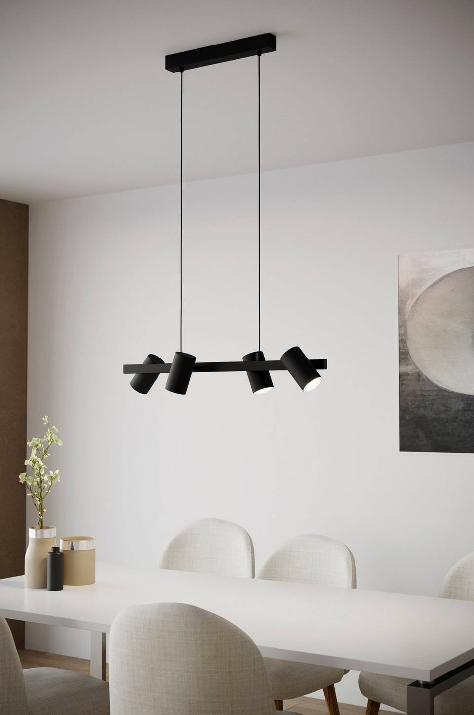 EGLO Pendel Gatuela 1 4-Light, svart från EGLO, bild 5