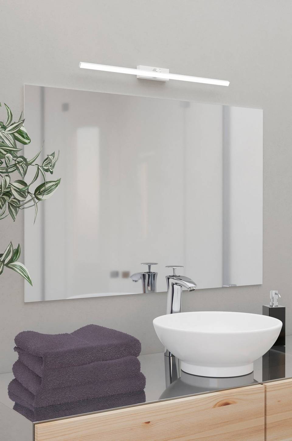 EGLO Badrumslampa Verdello L60, krom från EGLO, bild 5