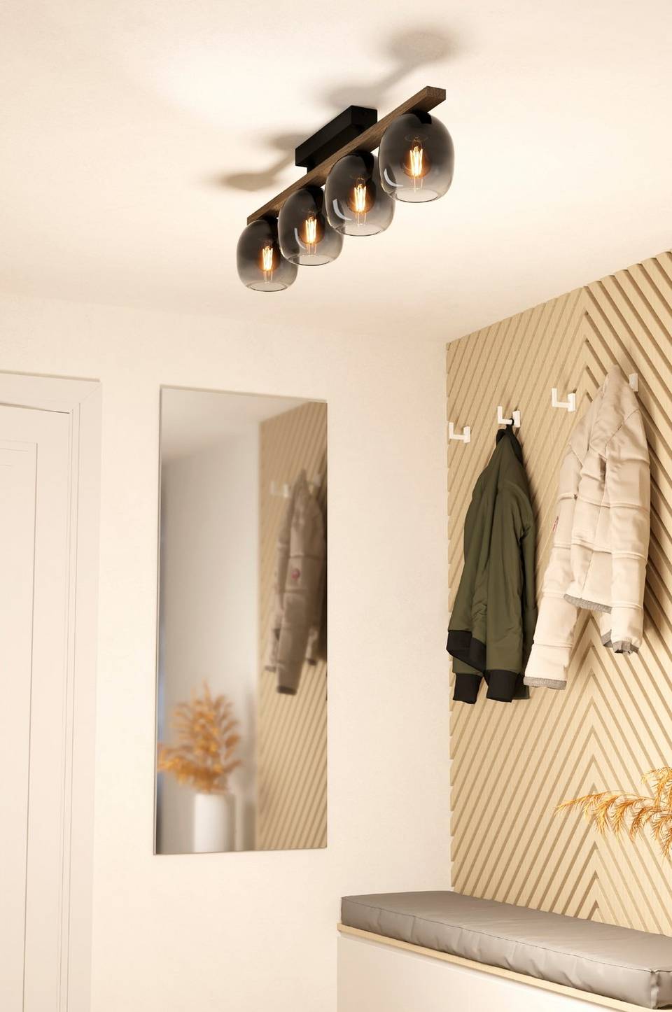 EGLO Plafond Filago 3-Light, svart från EGLO, bild 5