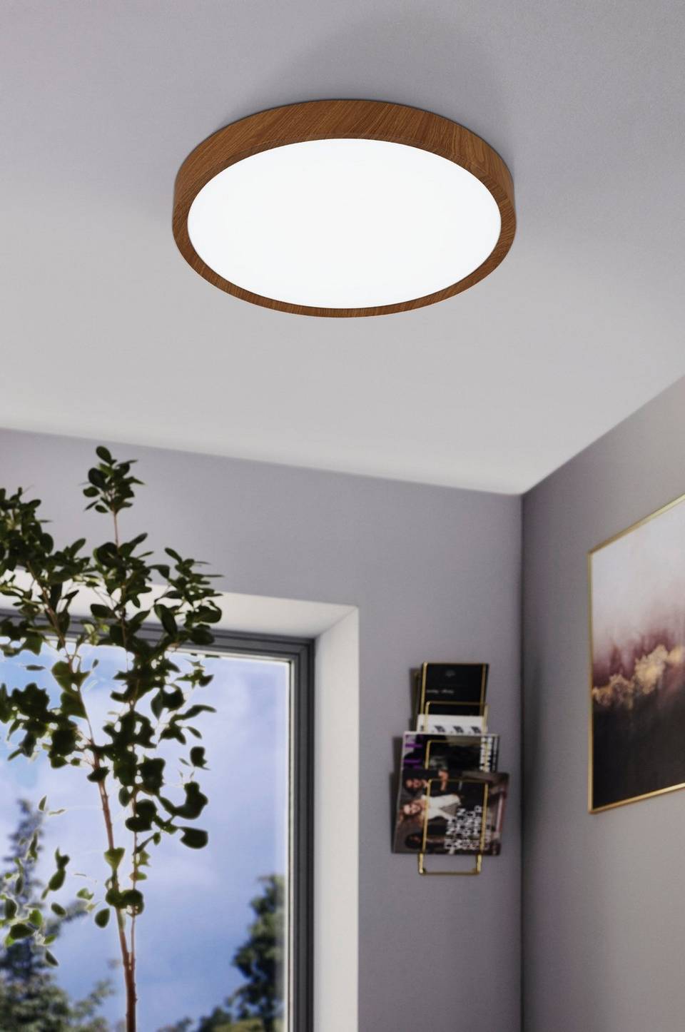 EGLO Plafond Musurita D44, brun från EGLO, bild 5