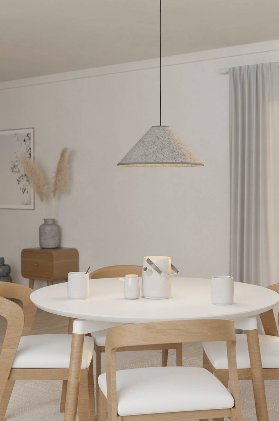 EGLO Pendel Alsager 1-Light, grå från EGLO, bild 5
