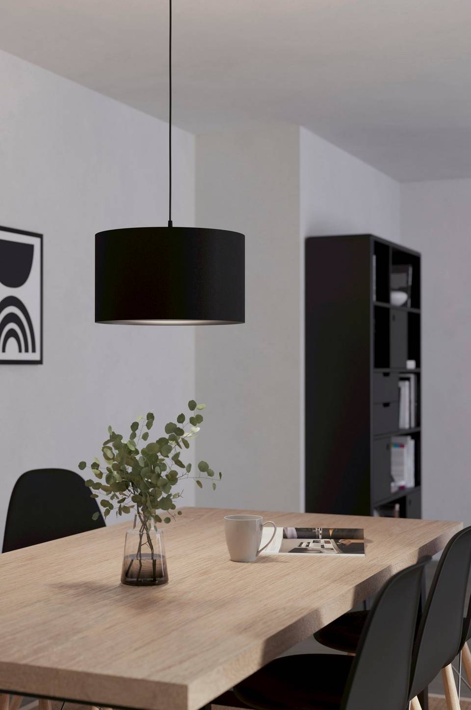 EGLO Taklampa Maserlo 1 D38, svart från EGLO, bild 5