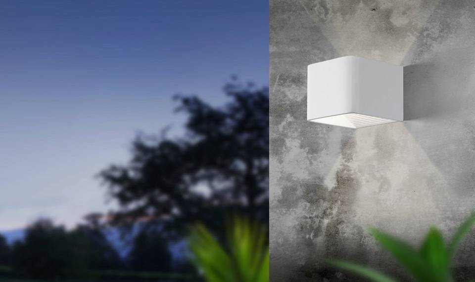 EGLO Vägglampa Doninni 1, vit från EGLO, bild 5