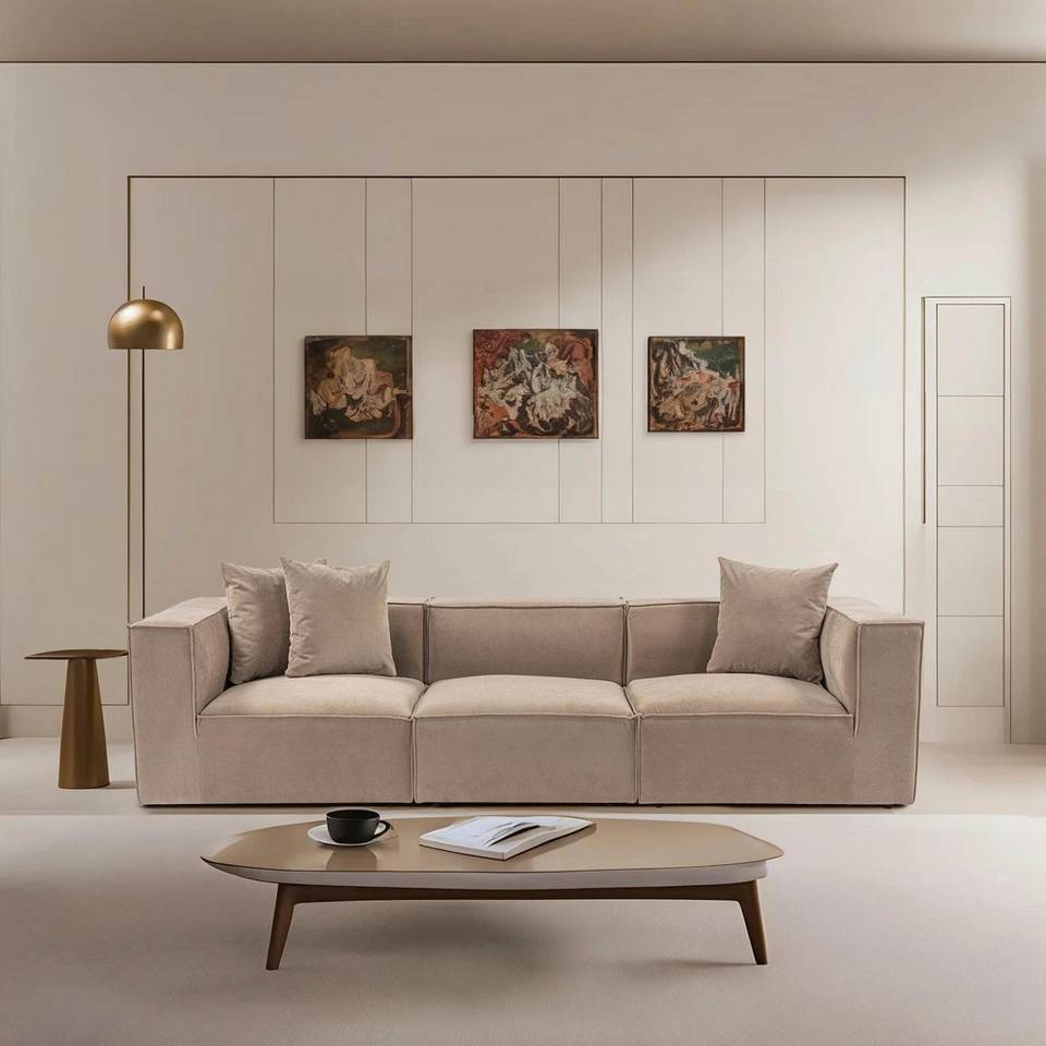 Homitis Soffa 3-sits Lily, brun från Homitis, bild 5