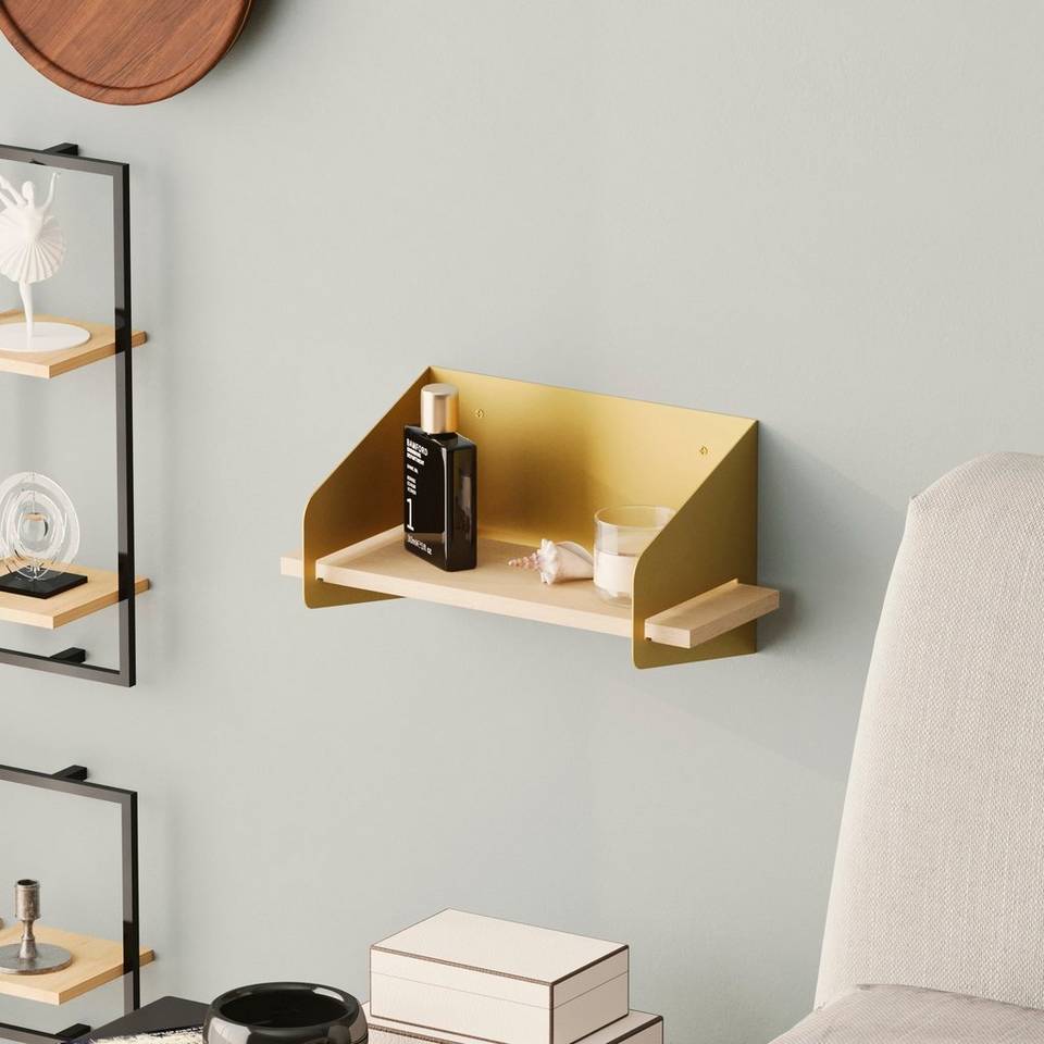 Hanah Home Vägghylla Diana, guld från Hanah Home, bild 5