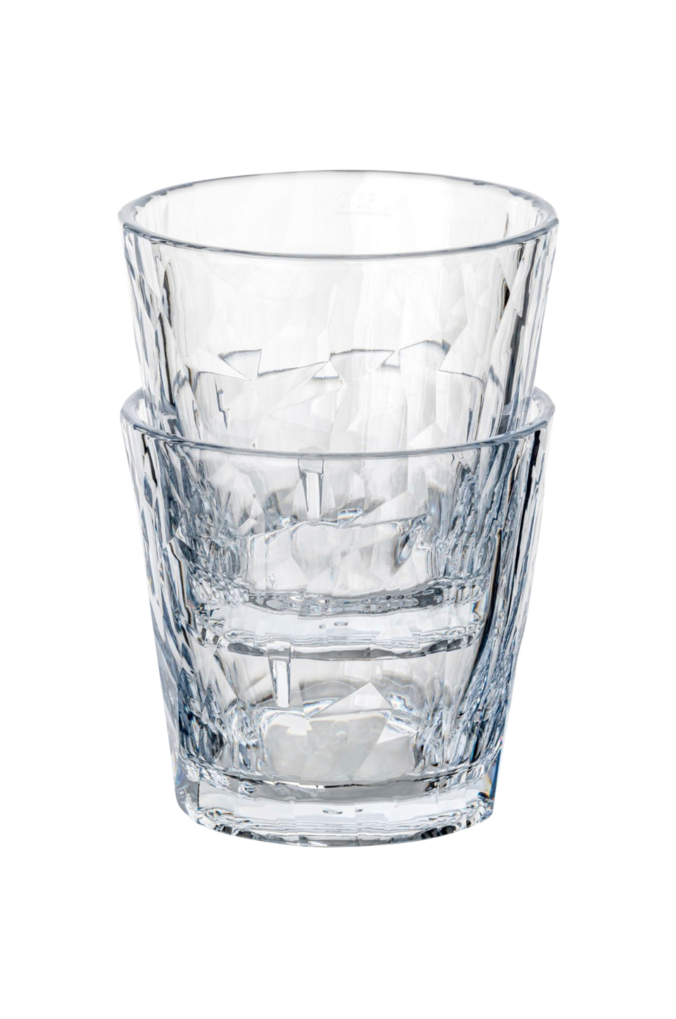 Koziol Tumbler Glas Plast Club No . 22 250 ml kristallklart 2-pack, transparent från Koziol, bild 5