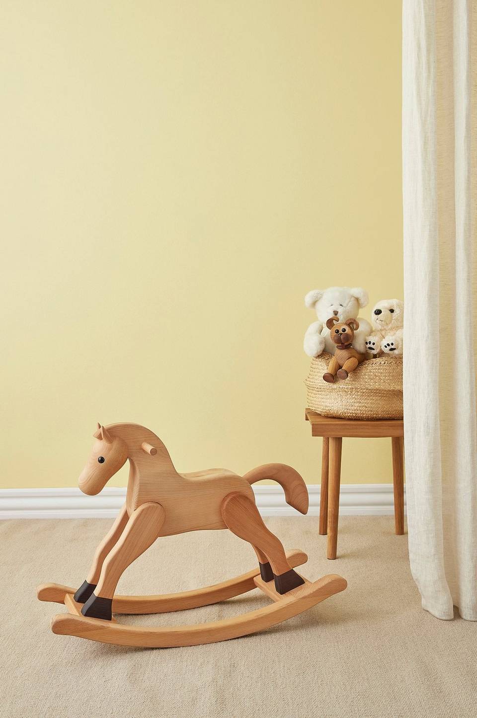 Spring Copenhagen Trädekoration Rocking Horse 51 cm, natur från Spring Copenhagen, bild 2