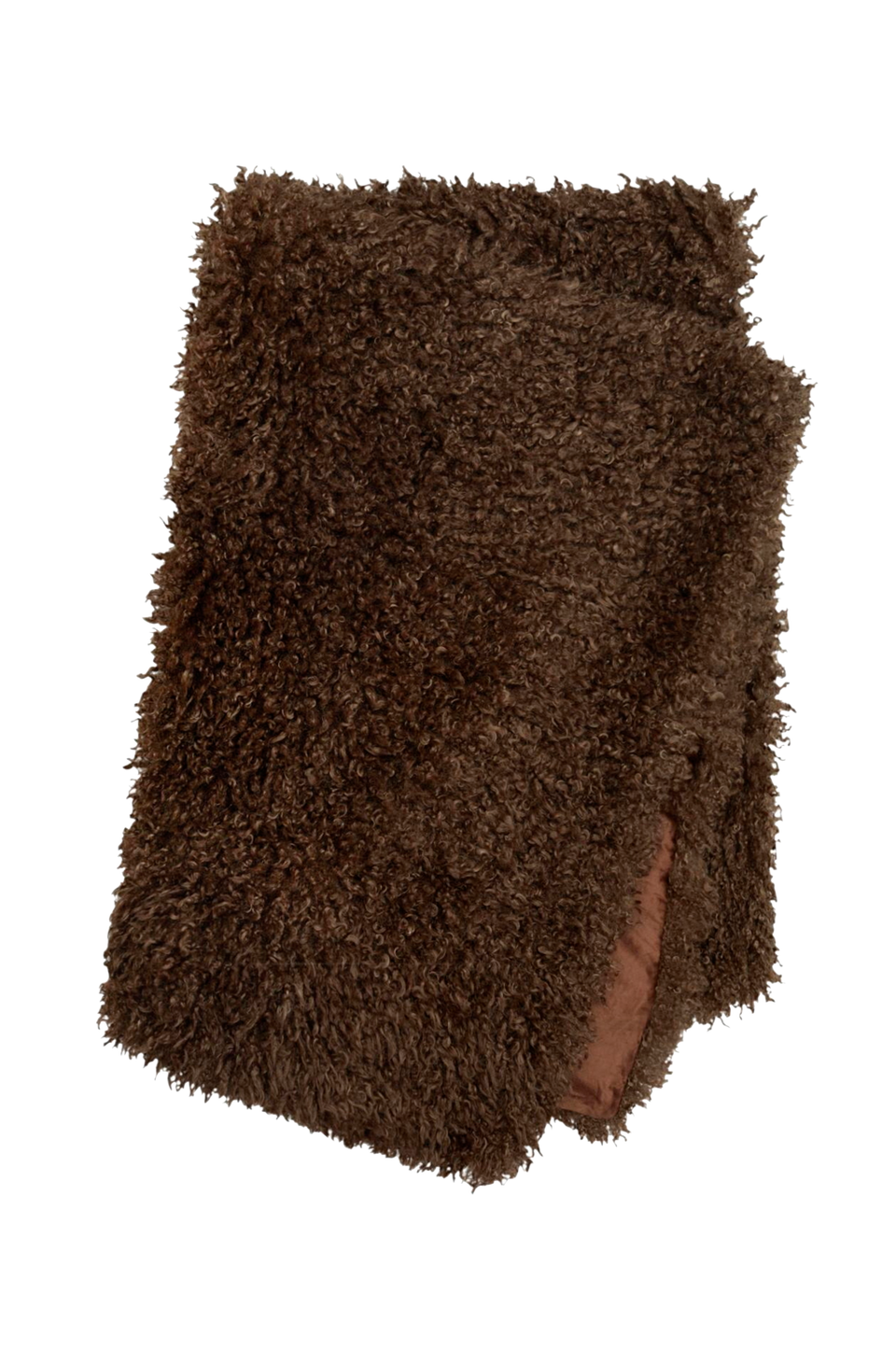 Skinnwille Filt Wooly, brun från Skinnwille, bild 5
