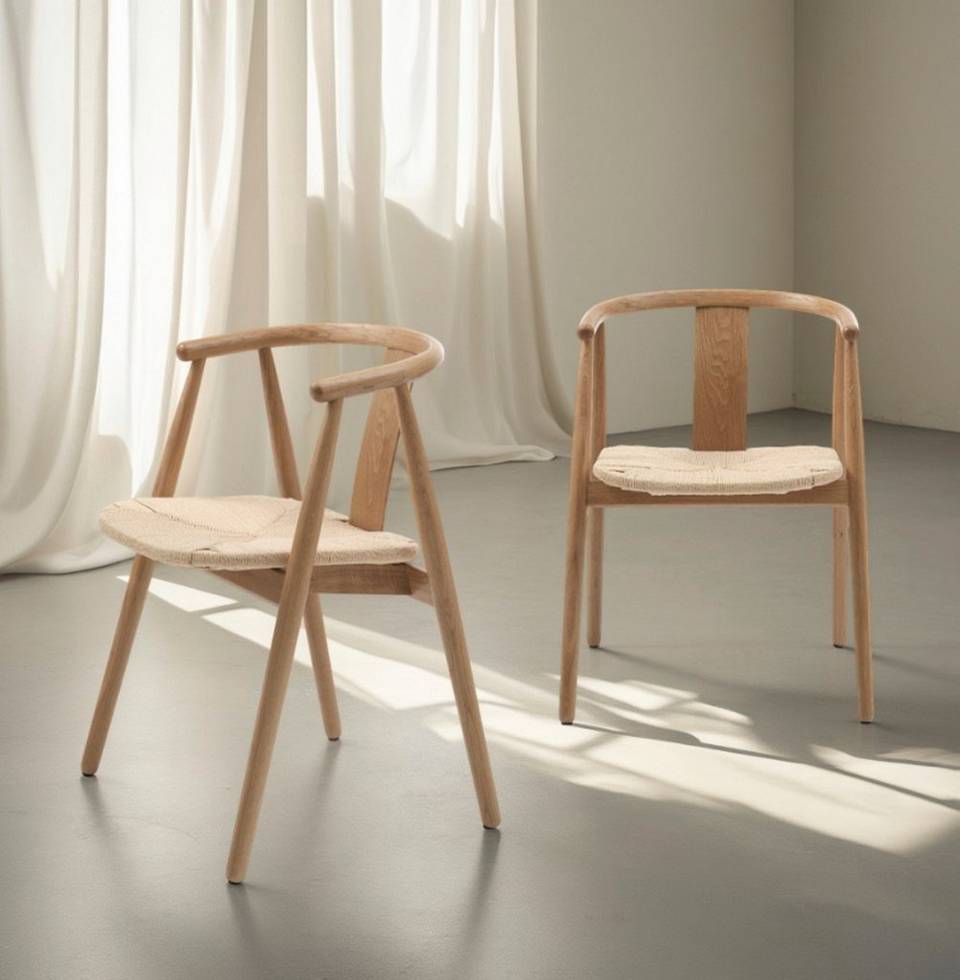 Håum Stol med armstöd, 2-pack Åstorp, brun från Håum, bild 5