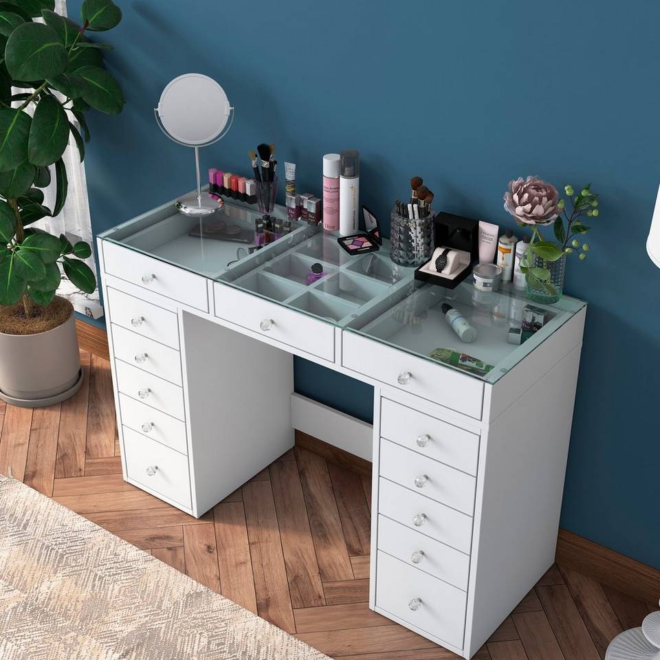 Hanah Home Sminkbord Nova, transparent från Hanah Home, bild 5