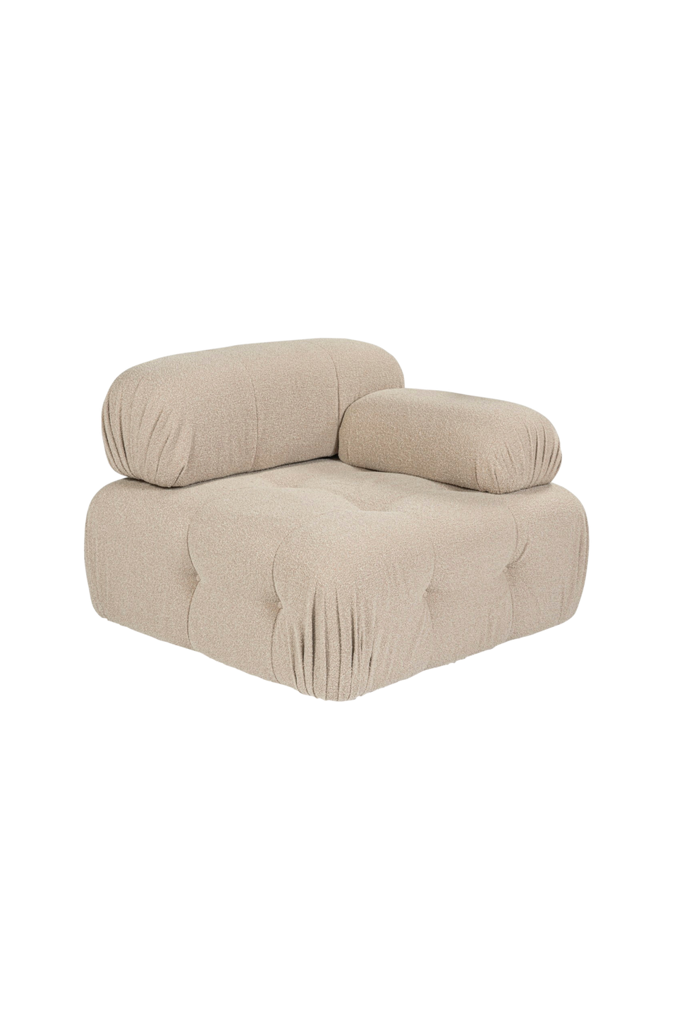 Hanah Home 1-sits soffa Puca Right, natur från Hanah Home, bild 5