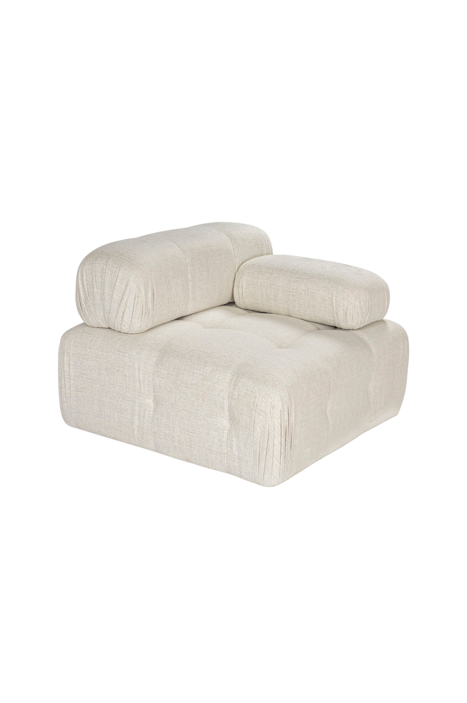 Hanah Home 1-sits soffa Puca Right, beige från Hanah Home, bild 5