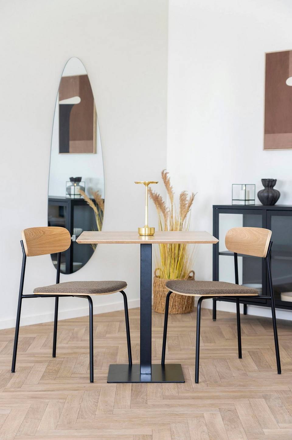 House Nordic Cafébord Fano, brun från House Nordic, bild 5