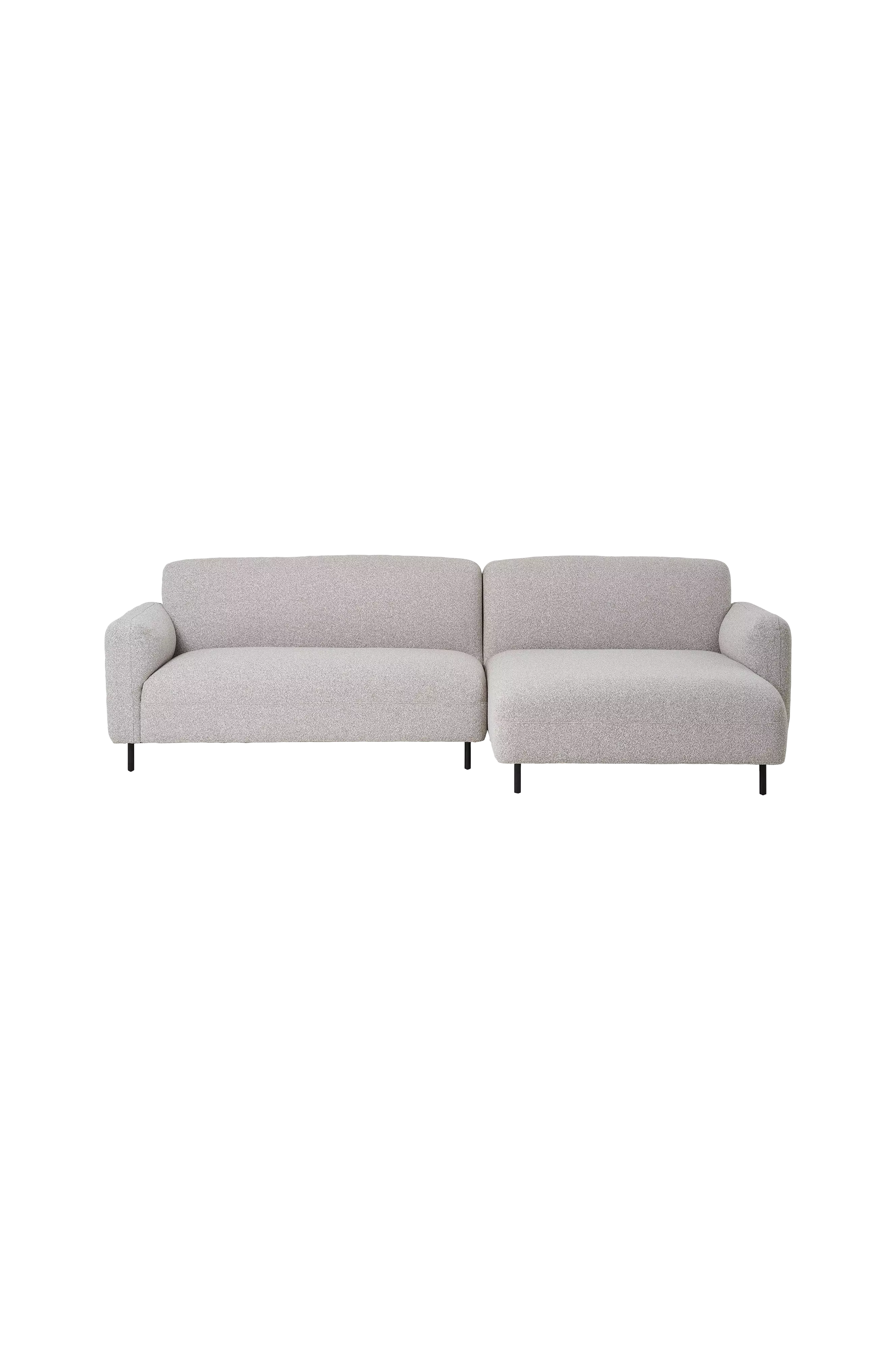 Salvador loungesoffa i grått tyg