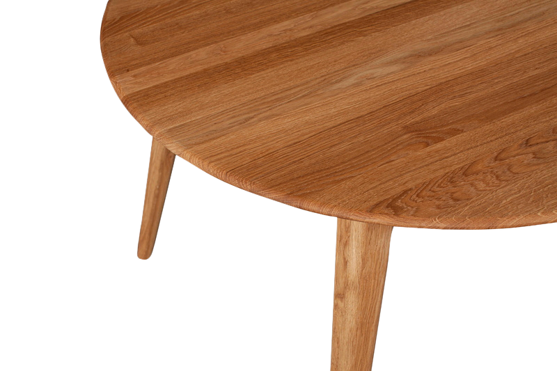 Wood Furniture Matbord Lula, 100cm, rund, ek, brun från Wood Furniture, bild 5
