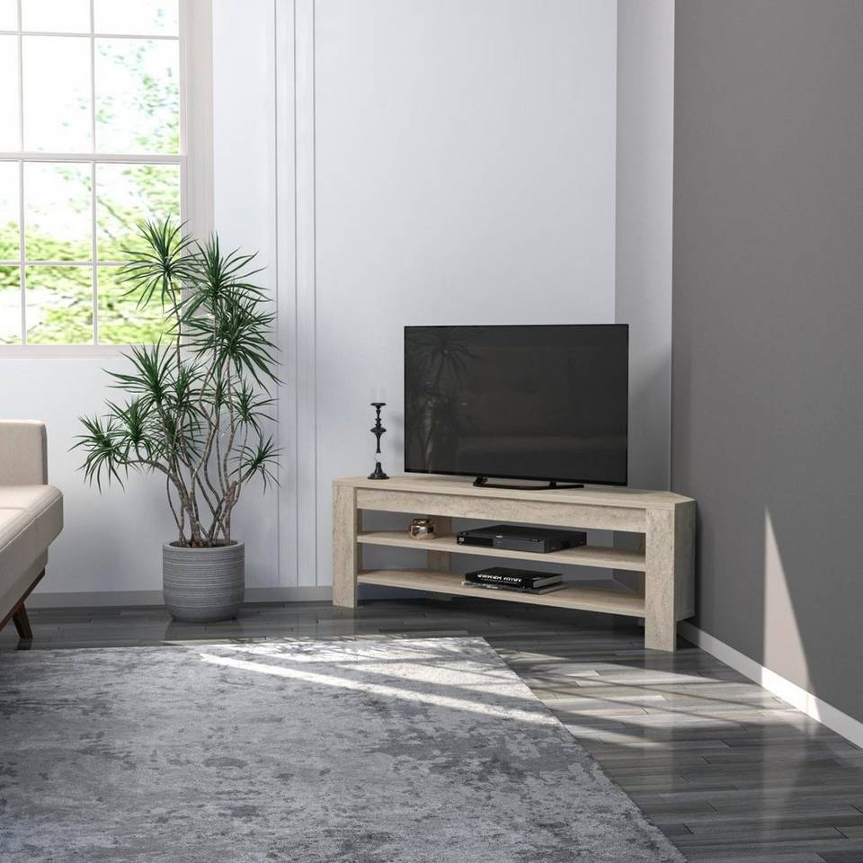 Hanah Home TV-bänk Corner, beige från Hanah Home, bild 5