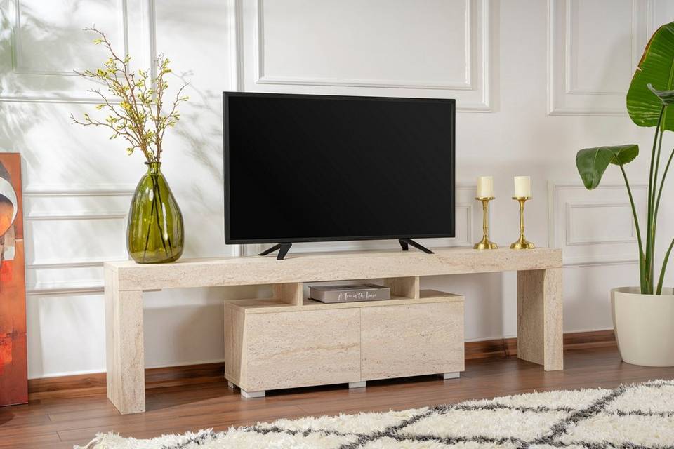 Homitis TV-bänk Enclave, beige från Homitis, bild 5