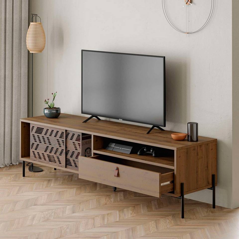 Homitis TV-bänk Dionysos, brun från Homitis, bild 5