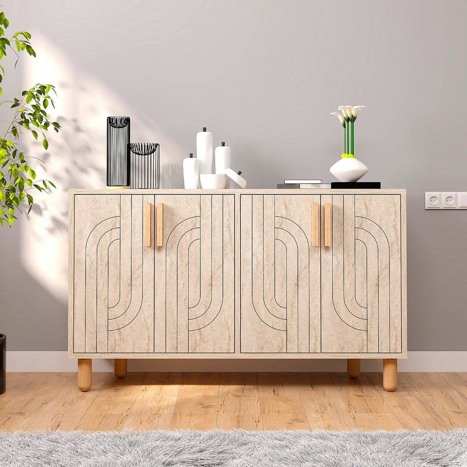 Hanah Home Sideboard Rodney, beige från Hanah Home, bild 5