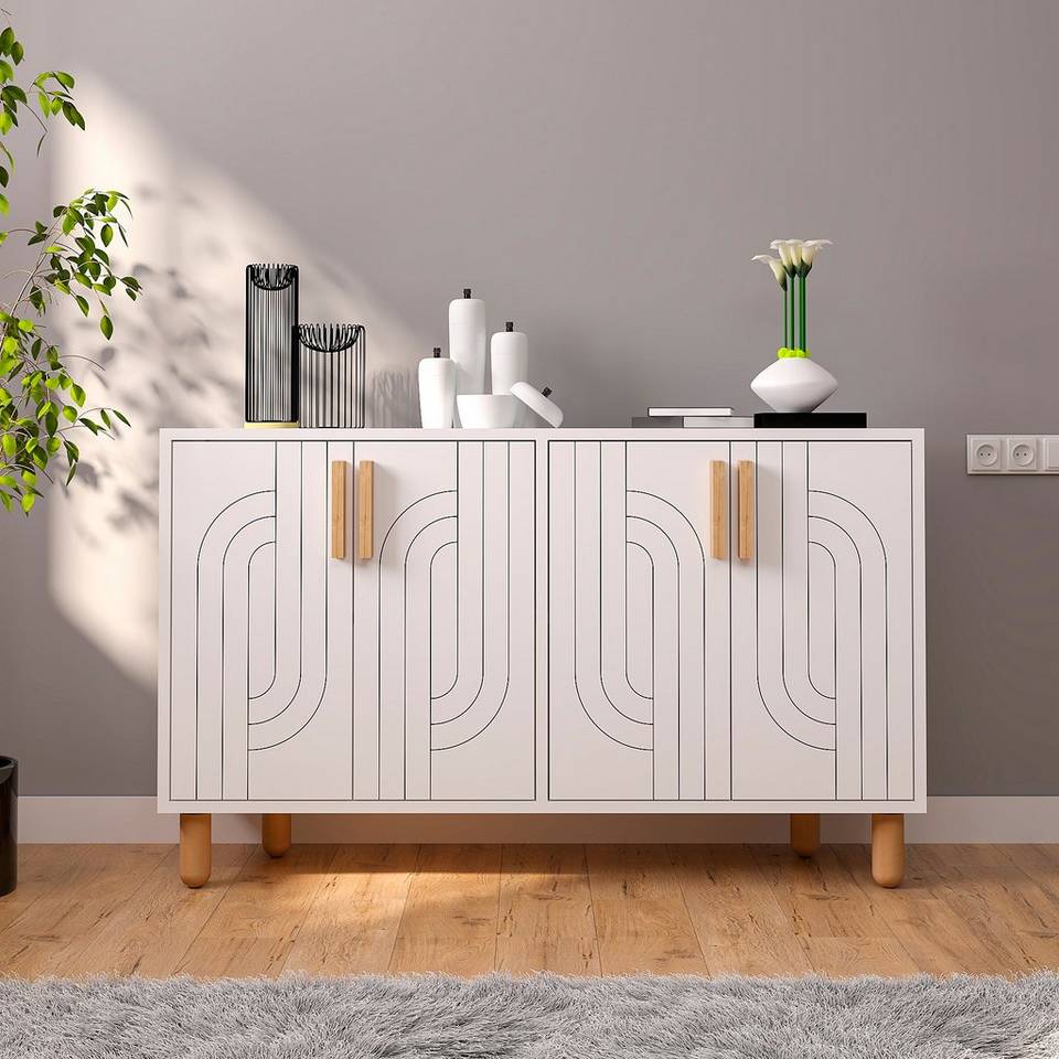 Hanah Home Sideboard Rodney, vit från Hanah Home, bild 5