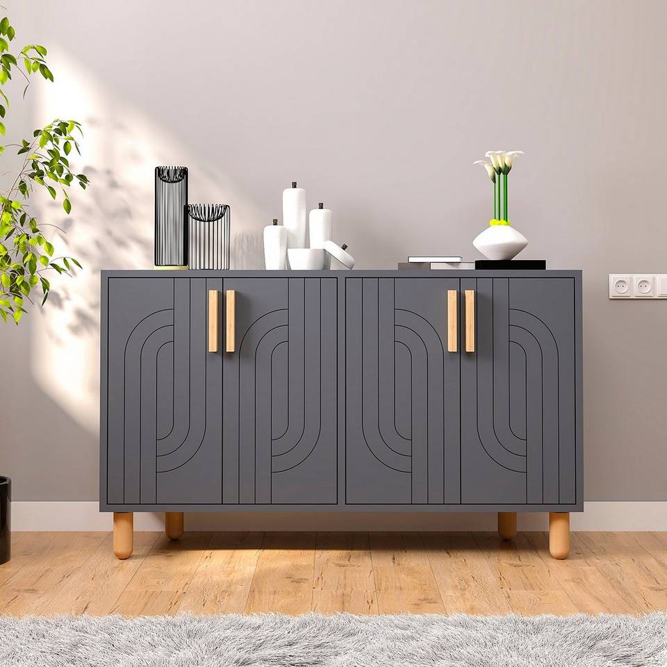 Hanah Home Sideboard Rodney, grå från Hanah Home, bild 5