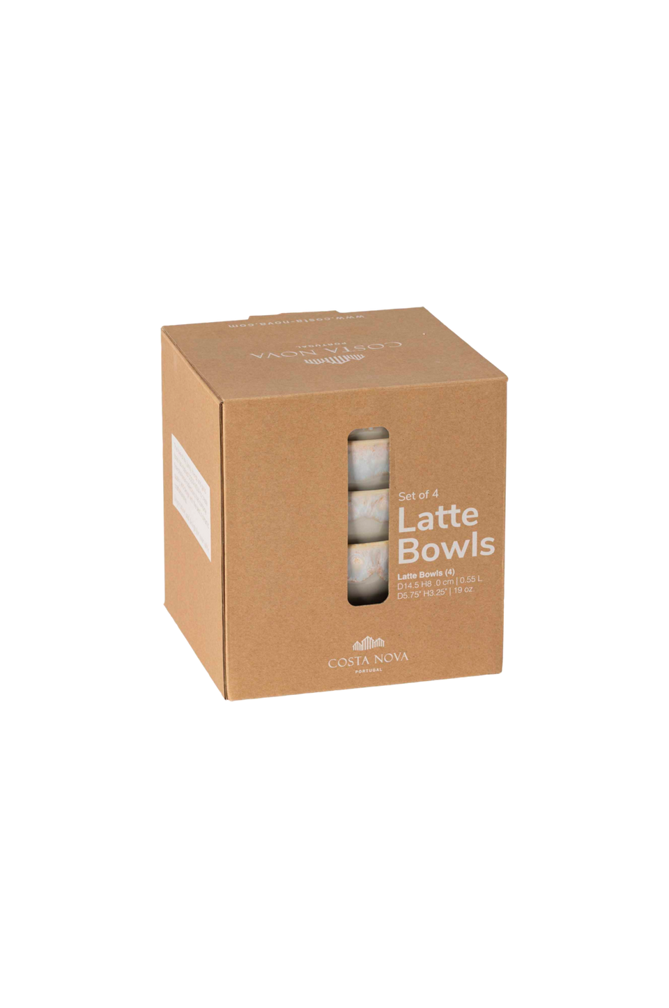 COSTA NOVA Latte skål 4-pack, grå från COSTA NOVA, bild 5