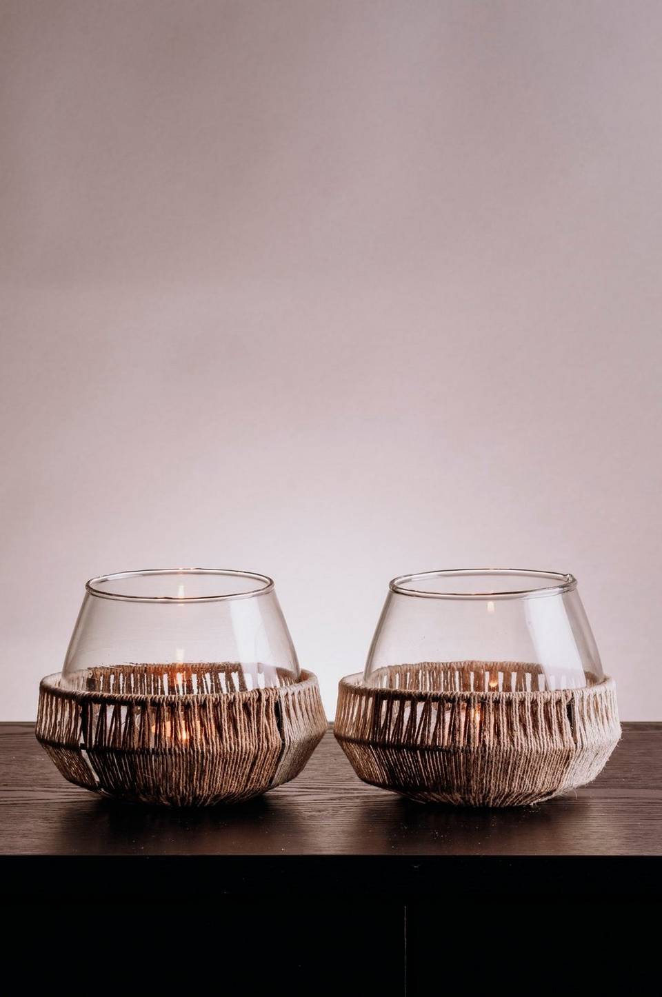 Zelected by Houze Ljusstake Hudson 2-pack, transparent från Zelected by Houze, bild 2